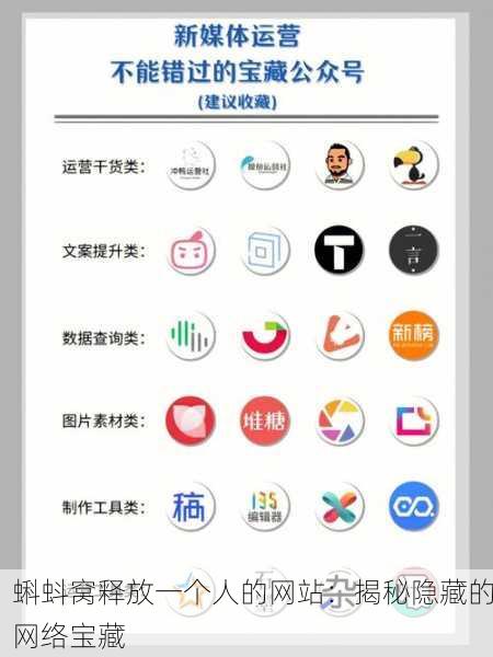 蝌蚪窝释放一个人的网站：揭秘隐藏的网络宝藏