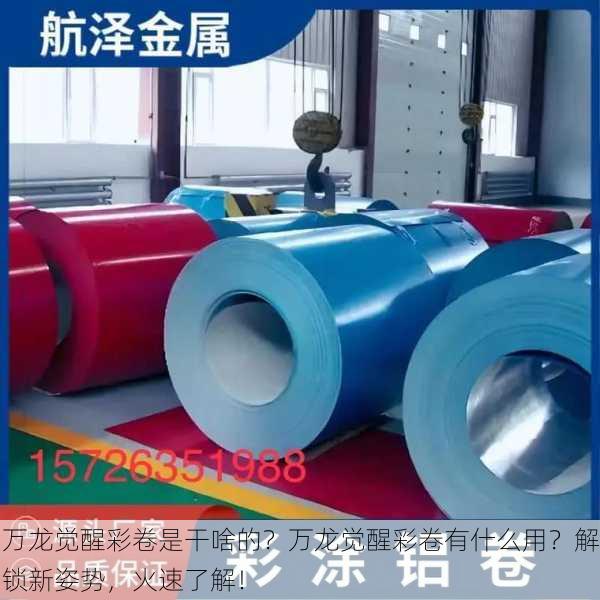 万龙觉醒彩卷是干啥的？万龙觉醒彩卷有什么用？解锁新姿势，火速了解！