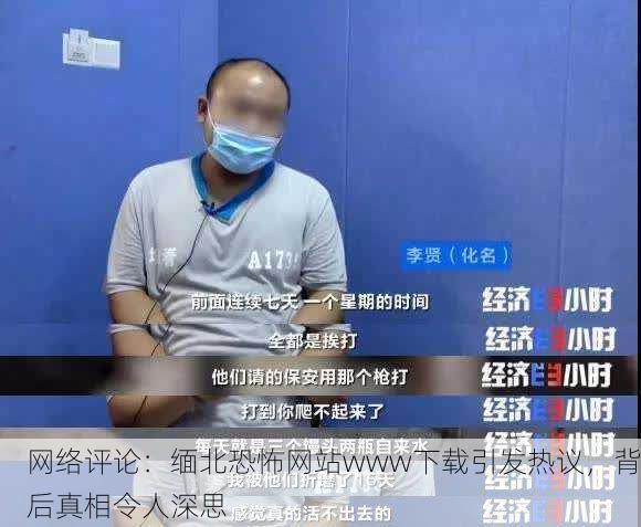 网络评论：缅北恐怖网站www下载引发热议，背后真相令人深思