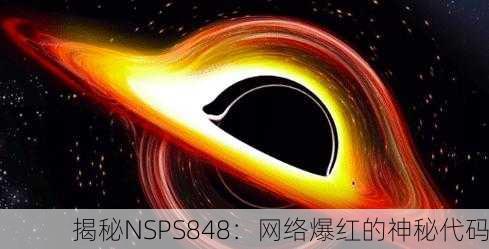 揭秘NSPS848：网络爆红的神秘代码