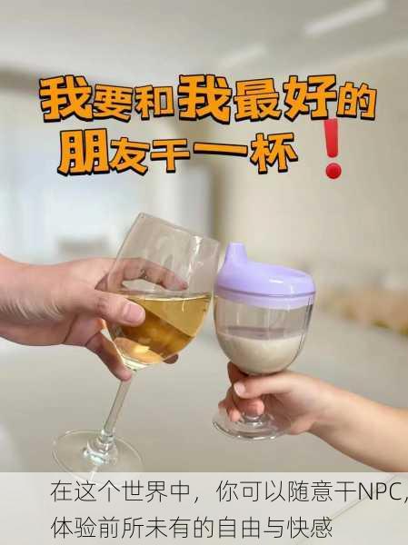 在这个世界中，你可以随意干NPC，体验前所未有的自由与快感