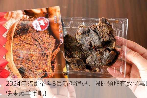 2024年暗影格斗3最新促销码，限时领取有效优惠！快来薅羊毛吧！