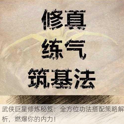 武侠巨星修炼秘笈：全方位功法搭配策略解析，燃爆你的内力！