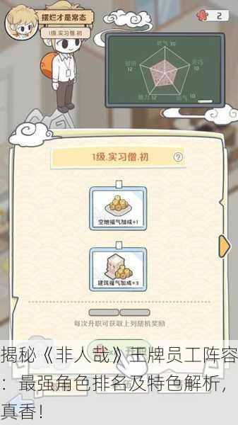 揭秘《非人哉》王牌员工阵容：最强角色排名及特色解析，真香！