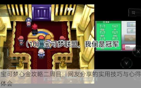 宝可梦心金攻略二周目：网友分享的实用技巧与心得体会