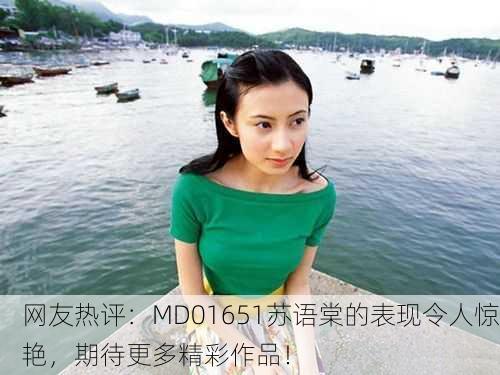网友热评：MD01651苏语棠的表现令人惊艳，期待更多精彩作品！