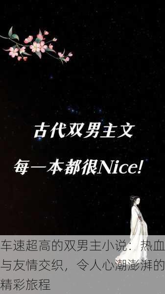 车速超高的双男主小说：热血与友情交织，令人心潮澎湃的精彩旅程