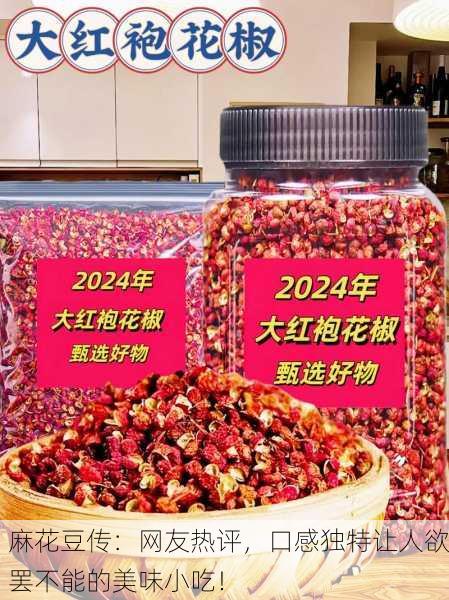 麻花豆传：网友热评，口感独特让人欲罢不能的美味小吃！