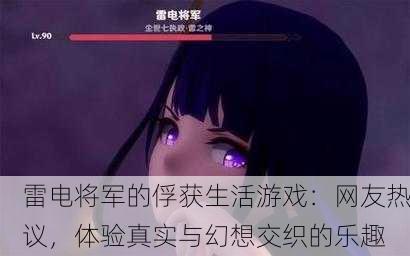 雷电将军的俘获生活游戏：网友热议，体验真实与幻想交织的乐趣