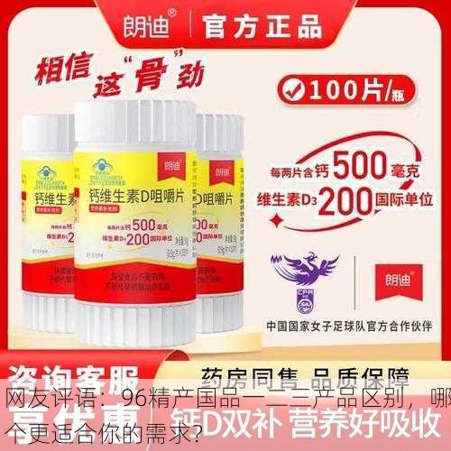 网友评语：96精产国品一二三产品区别，哪个更适合你的需求？