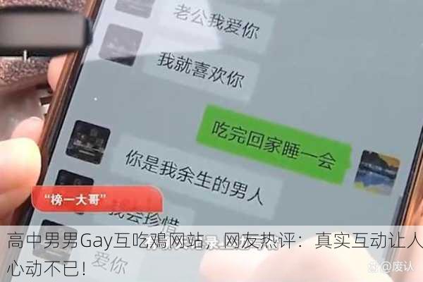 高中男男Gay互吃鳮网站，网友热评：真实互动让人心动不已！