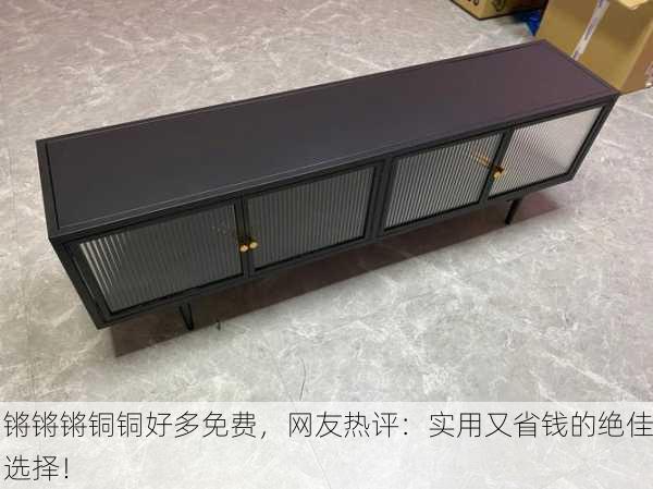 锵锵锵铜铜好多免费，网友热评：实用又省钱的绝佳选择！