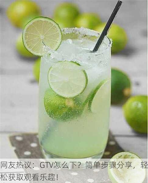 网友热议：GTV怎么下？简单步骤分享，轻松获取观看乐趣！