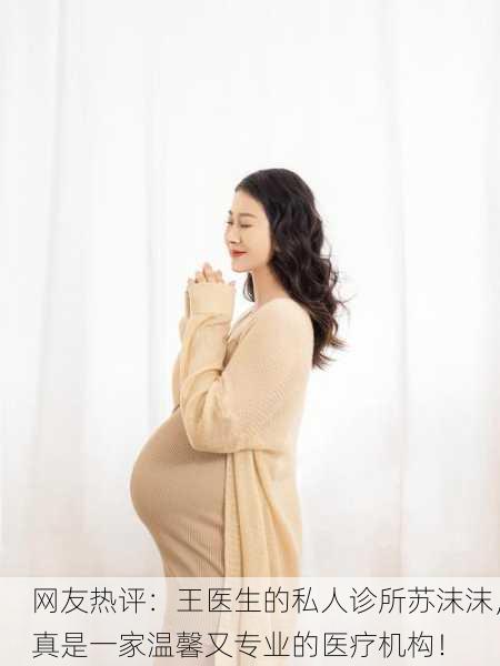 网友热评：王医生的私人诊所苏沫沫，真是一家温馨又专业的医疗机构！