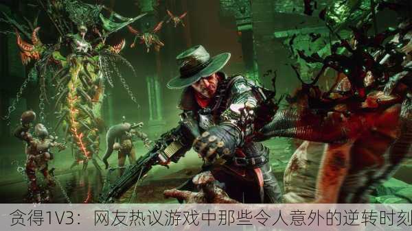 贪得1V3：网友热议游戏中那些令人意外的逆转时刻