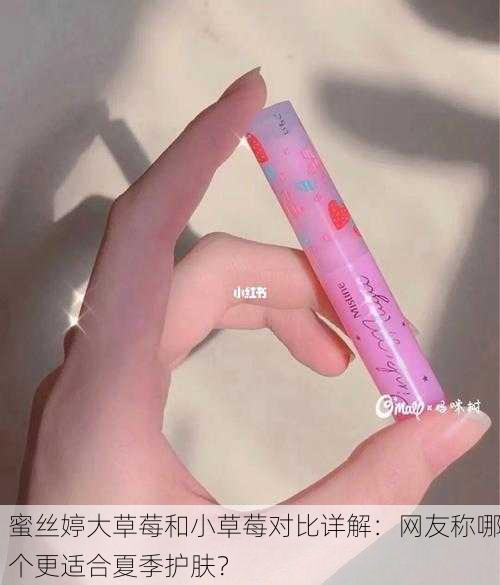 蜜丝婷大草莓和小草莓对比详解：网友称哪个更适合夏季护肤？