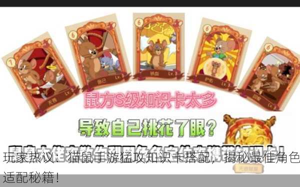 玩家热议：猫鼠手游猛攻知识卡搭配，揭秘最佳角色适配秘籍！