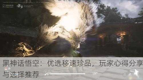 黑神话悟空：优选移速珍品，玩家心得分享与选择推荐