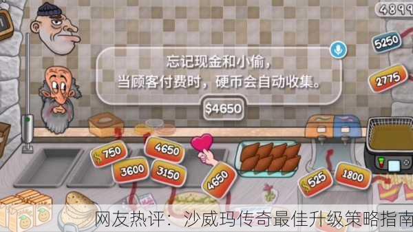 网友热评：沙威玛传奇最佳升级策略指南