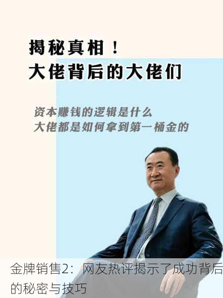 金牌销售2：网友热评揭示了成功背后的秘密与技巧