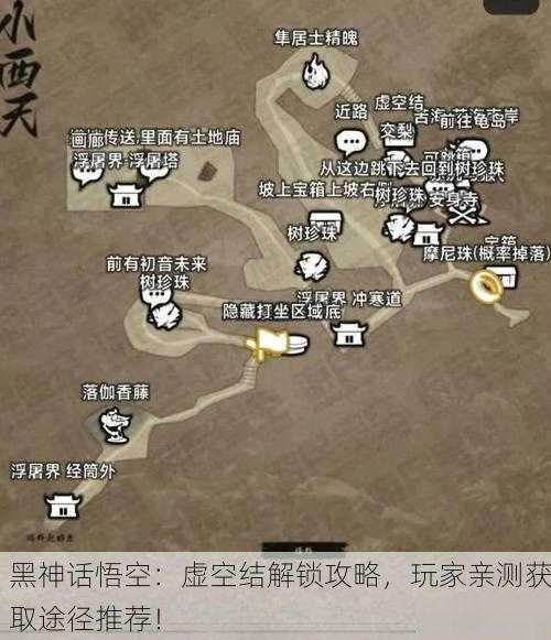 黑神话悟空：虚空结解锁攻略，玩家亲测获取途径推荐！