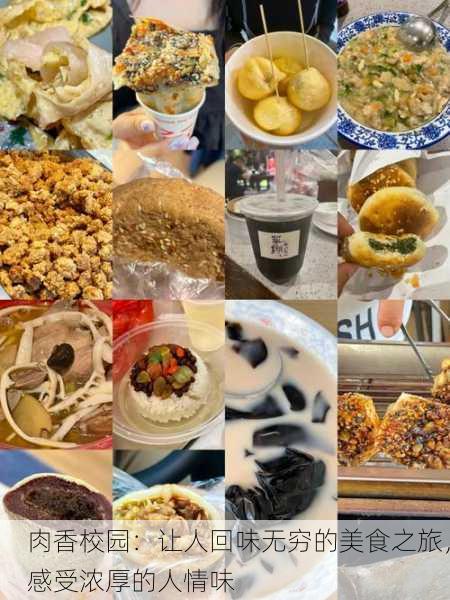 肉香校园：让人回味无穷的美食之旅，感受浓厚的人情味