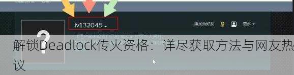 解锁Deadlock传火资格：详尽获取方法与网友热议
