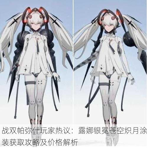 战双帕弥什玩家热议：露娜银冕苍空炽月涂装获取攻略及价格解析