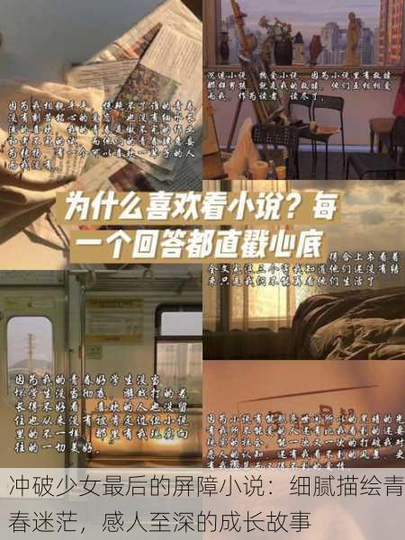 冲破少女最后的屏障小说：细腻描绘青春迷茫，感人至深的成长故事