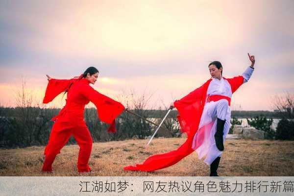 江湖如梦：网友热议角色魅力排行新篇