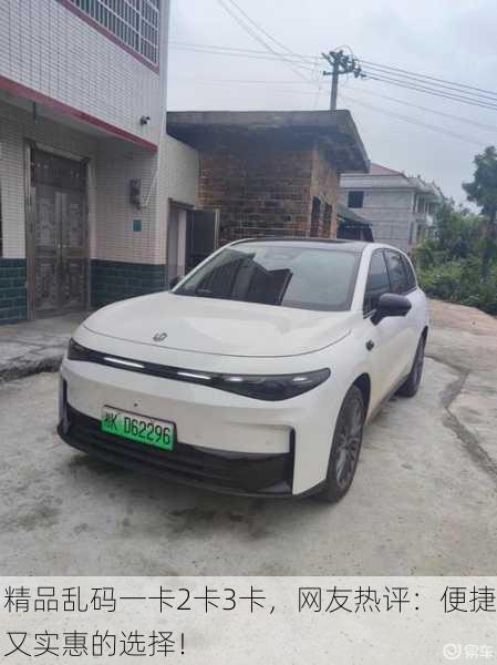 精品乱码一卡2卡3卡，网友热评：便捷又实惠的选择！
