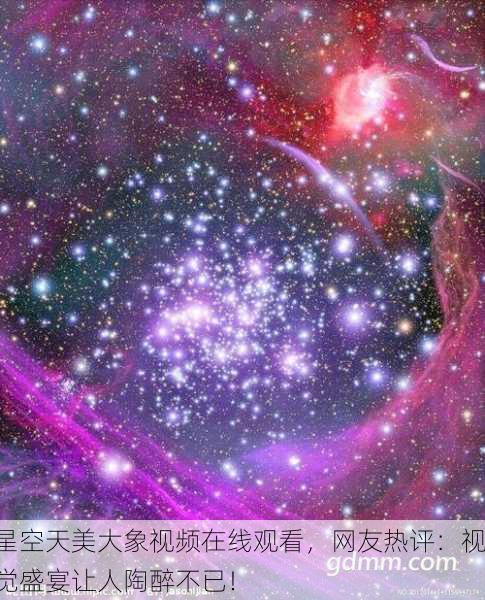 星空天美大象视频在线观看，网友热评：视觉盛宴让人陶醉不已！