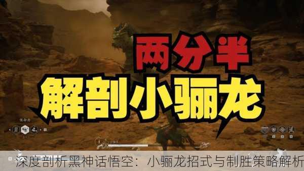 深度剖析黑神话悟空：小骊龙招式与制胜策略解析
