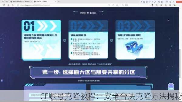CF账号克隆教程：安全合法克隆方法揭秘