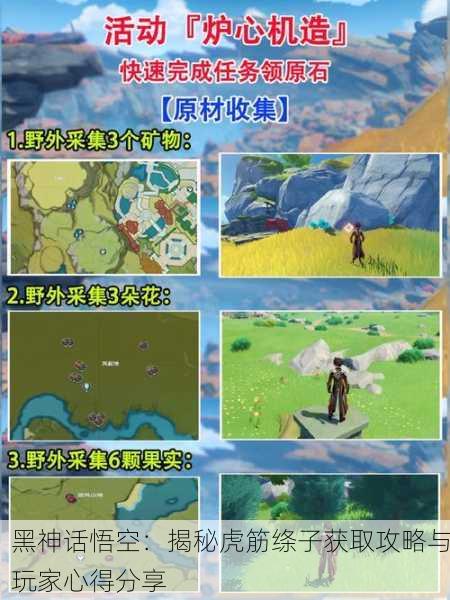 黑神话悟空：揭秘虎筋绦子获取攻略与玩家心得分享