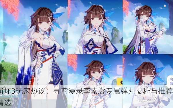 崩坏3玩家热议：寻鸢漫录李素裳专属弹丸揭秘与推荐精选！