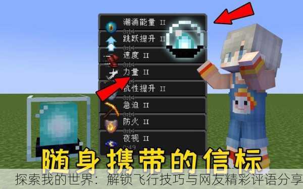 探索我的世界：解锁飞行技巧与网友精彩评语分享
