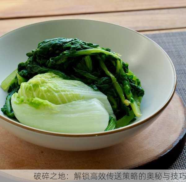 破碎之地：解锁高效传送策略的奥秘与技巧
