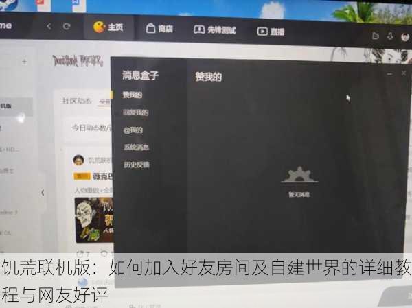 饥荒联机版：如何加入好友房间及自建世界的详细教程与网友好评