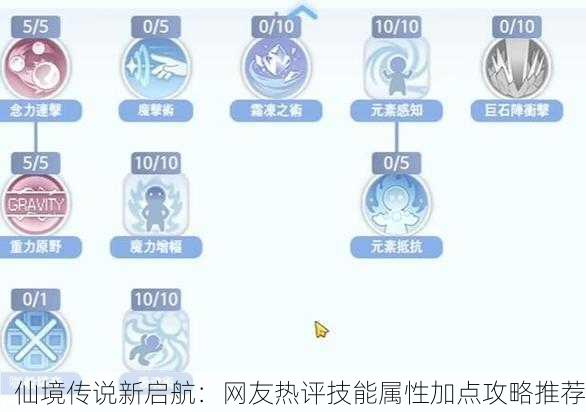 仙境传说新启航：网友热评技能属性加点攻略推荐