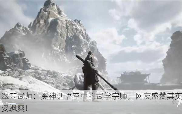 翠笠武师：黑神话悟空中的武学宗师，网友盛赞其英姿飒爽！