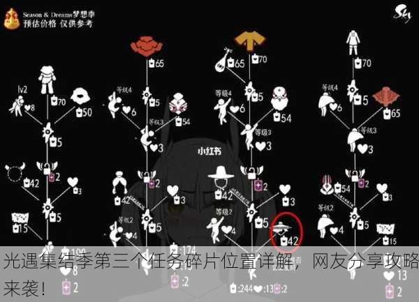 光遇集结季第三个任务碎片位置详解，网友分享攻略来袭！
