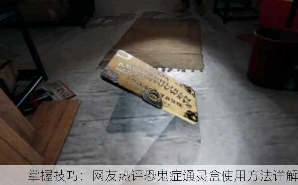 掌握技巧：网友热评恐鬼症通灵盒使用方法详解