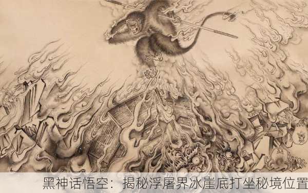 黑神话悟空：揭秘浮屠界冰崖底打坐秘境位置
