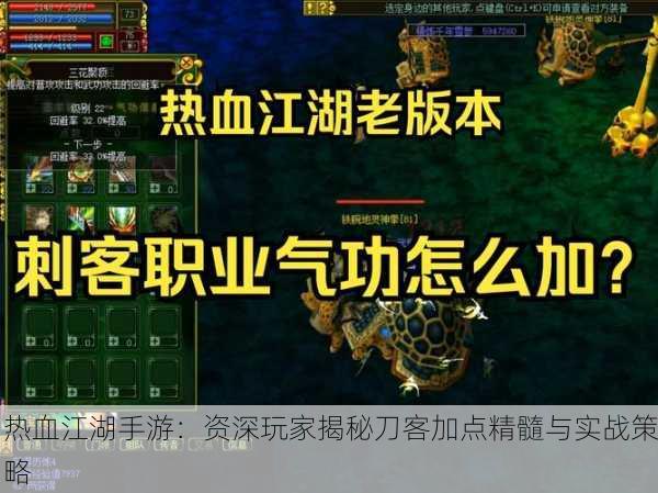 热血江湖手游：资深玩家揭秘刀客加点精髓与实战策略