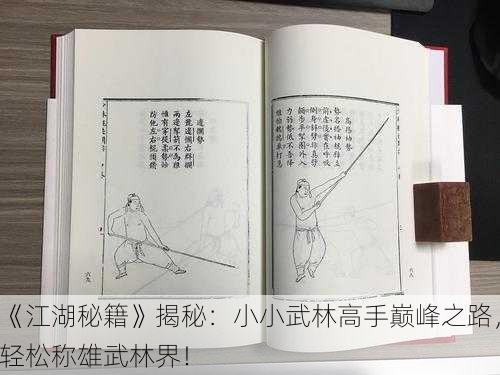《江湖秘籍》揭秘：小小武林高手巅峰之路，轻松称雄武林界！