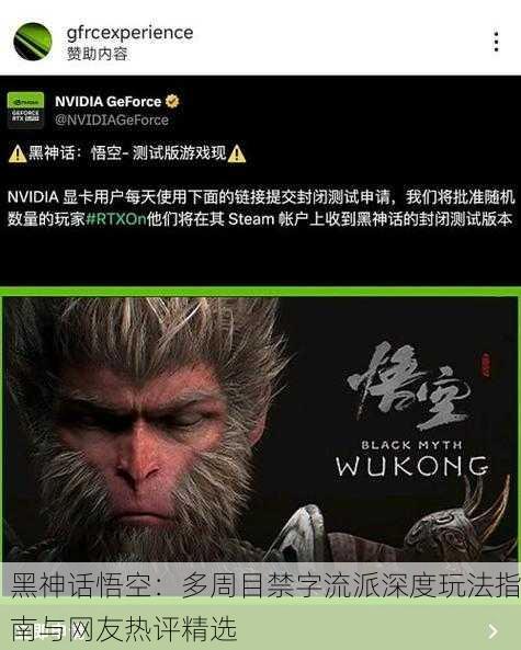 黑神话悟空：多周目禁字流派深度玩法指南与网友热评精选