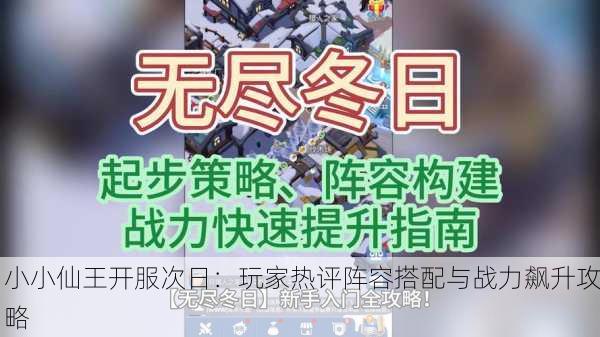 小小仙王开服次日：玩家热评阵容搭配与战力飙升攻略