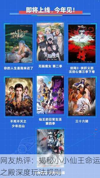 网友热评：揭秘小小仙王命运之殿深度玩法规则