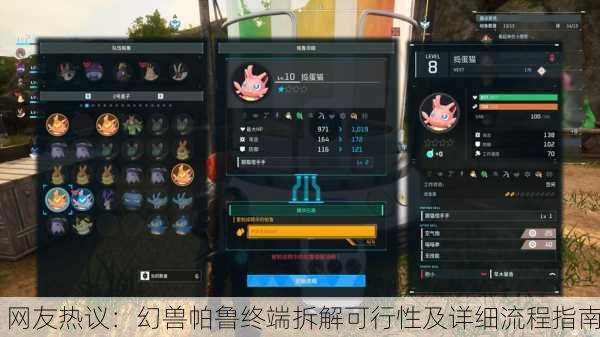 网友热议：幻兽帕鲁终端拆解可行性及详细流程指南